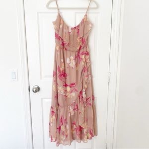 LUSH NWT Floral Maxi Dress